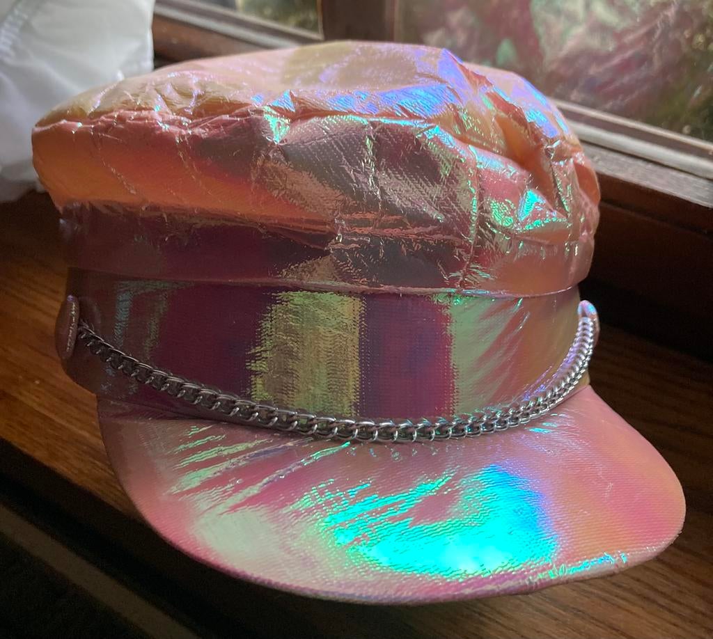 Chapeau de carnaval rose/argenté taille 1., Enlèvement ou Envoi, Porté, Accessoires
