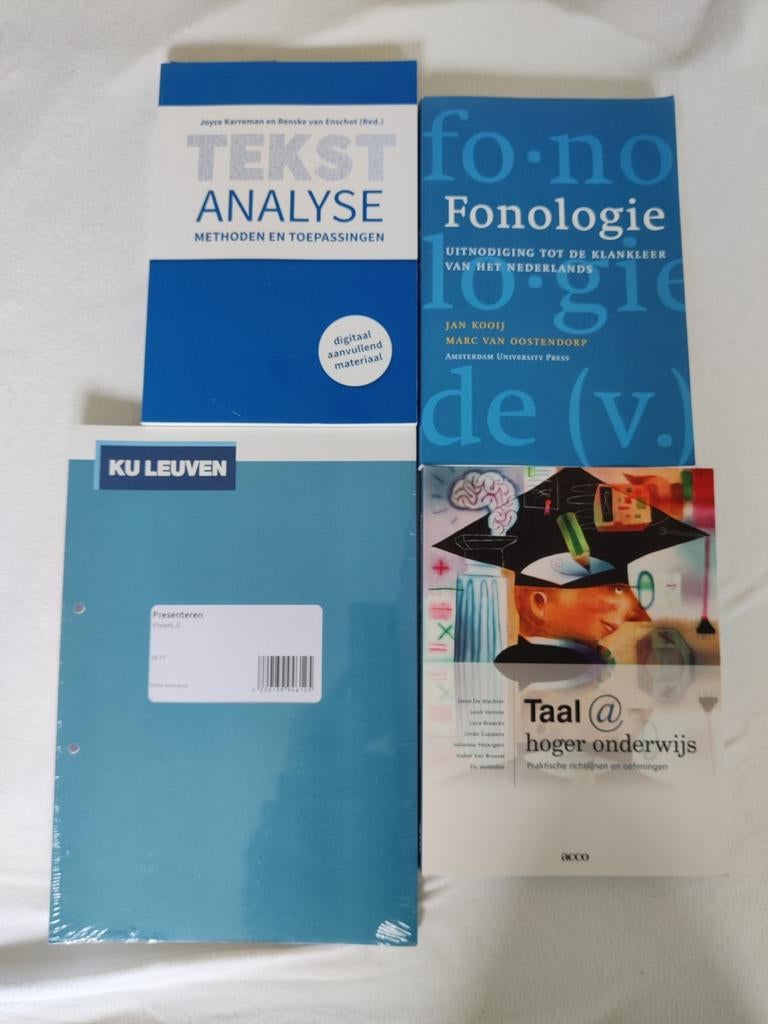 Nederlands taalkunde - Taalbeheersing, Enlèvement ou Envoi, Comme neuf, Enseignement supérieur