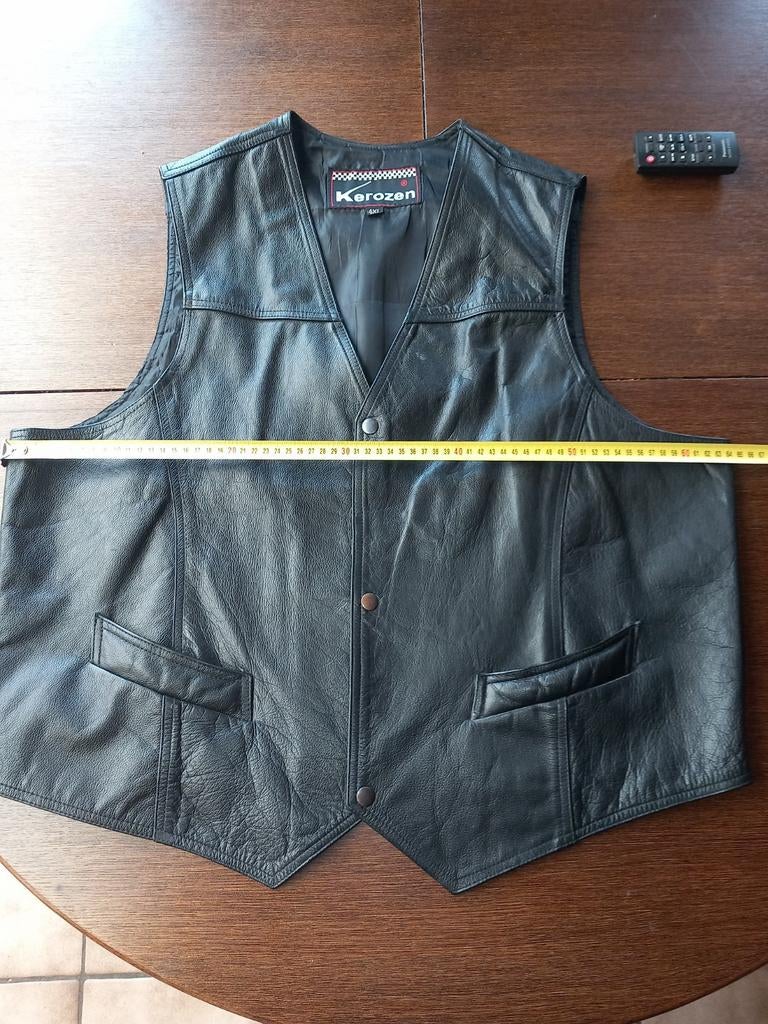Lederen gillet 4xl in nieuwstaat, Motoren, Ophalen
