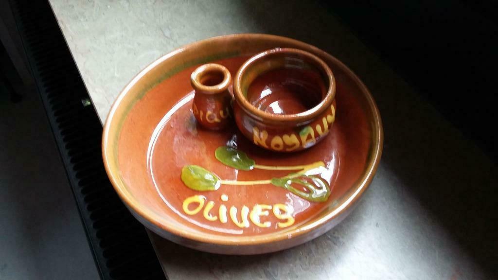 olijven schaaltje (tapa schotel), Huis en Inrichting, Ophalen, Zo goed als nieuw