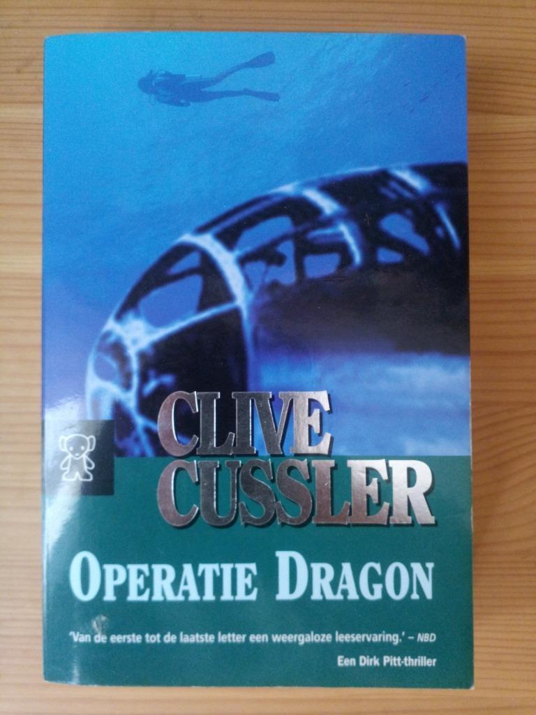 Clive Cussler - Operatie Dragon (aventure de Dirk Pitt) -2ex, Enlèvement ou Envoi, Utilisé, Amérique, Clive Cussler
