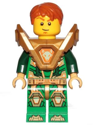 Lego figuur nex144 Aaron Fox Nexo knights, Ophalen of Verzenden, Nieuw, Losse stenen, Lego