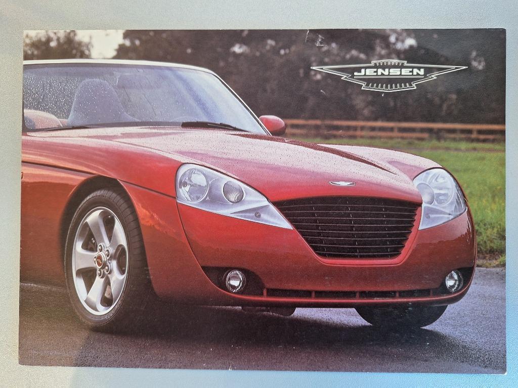 JENSEN S V8 1999 BROCHURE 4 PAGINA'S, Ophalen of Verzenden, Gelezen, Overige merken