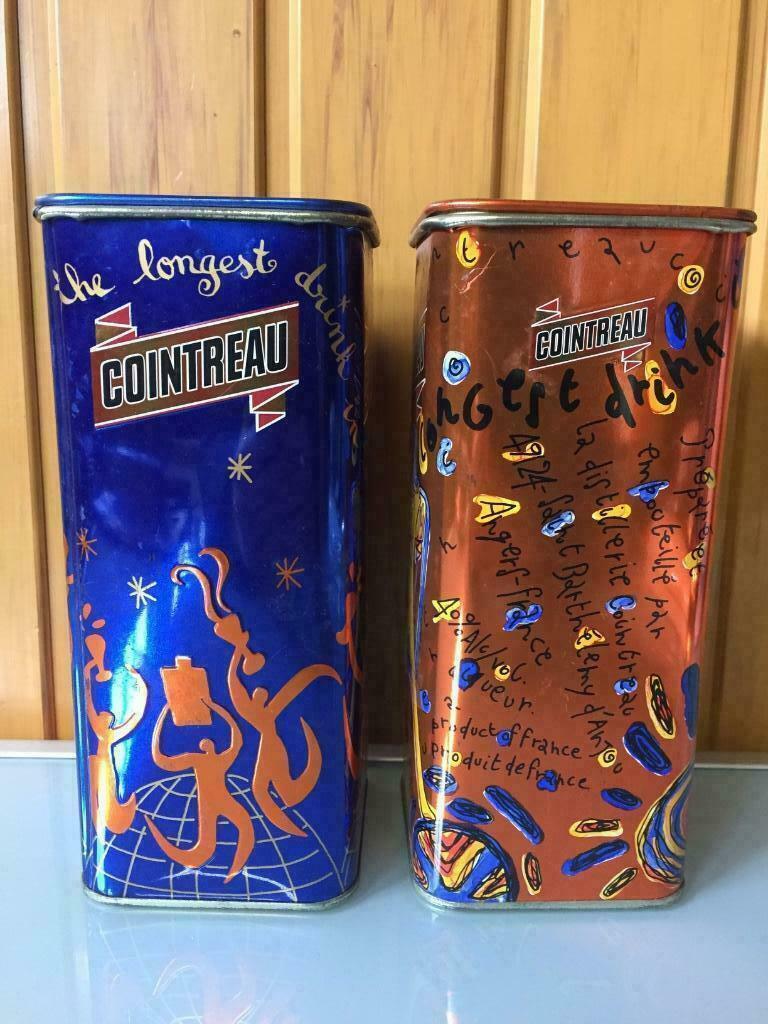 Lot de 5 boîtes de boissons, voir description, Enlèvement ou Envoi, Utilisé, Autre, Autres marques