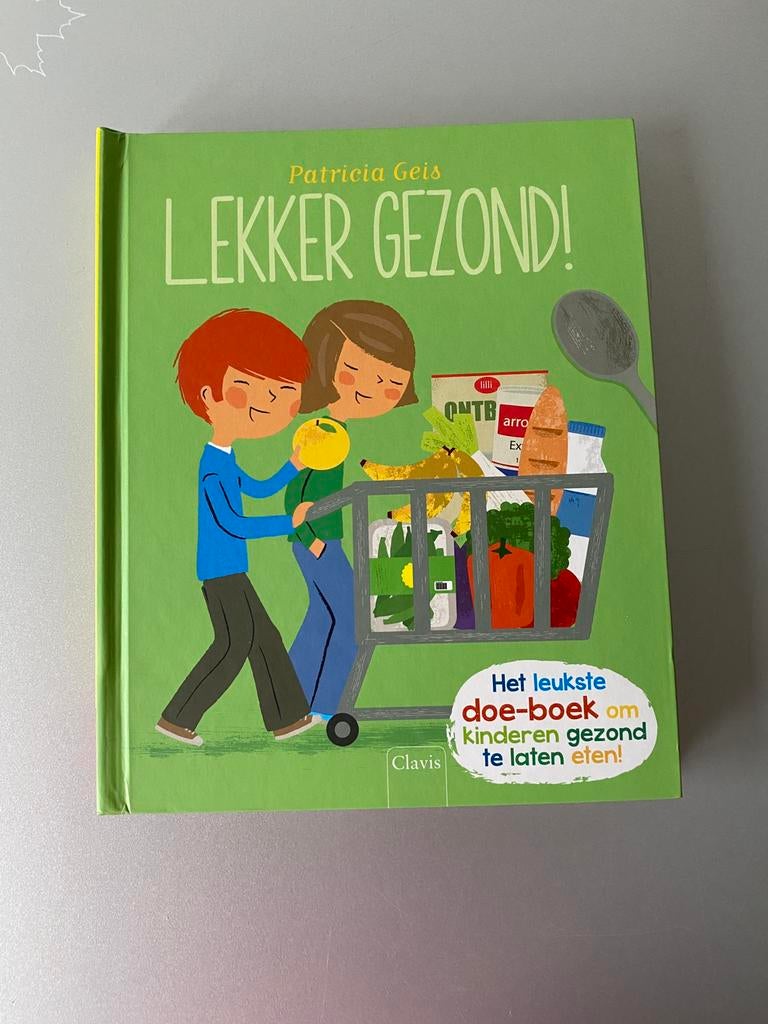 🍄 Clavis . “ Lekker gezond “ interactief boek, Boeken, Ophalen of Verzenden, Zo goed als nieuw