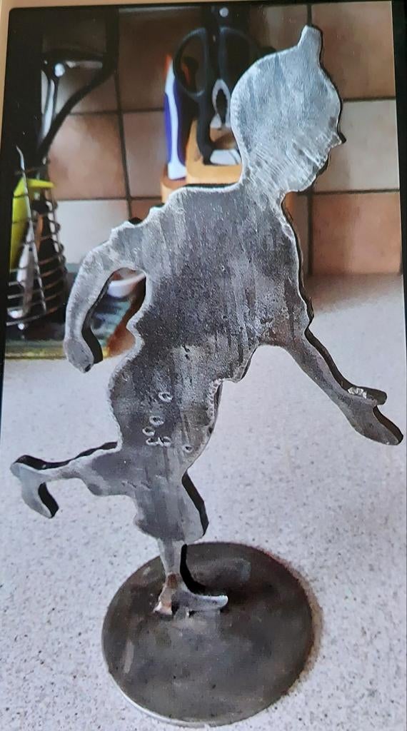 Tintin en alu 27cm