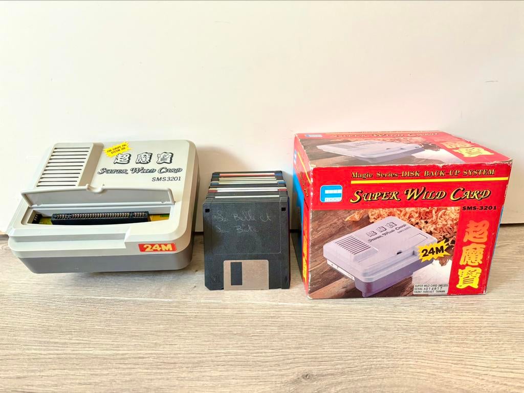 Super Wild Card SNES, Enlèvement, Comme neuf