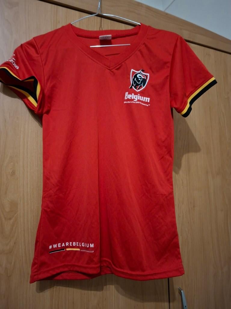 Rood dames t-shirt Fifa world cup Russia 2018 (Small), Jupiler, Overige typen, Ophalen of Verzenden, Zo goed als nieuw