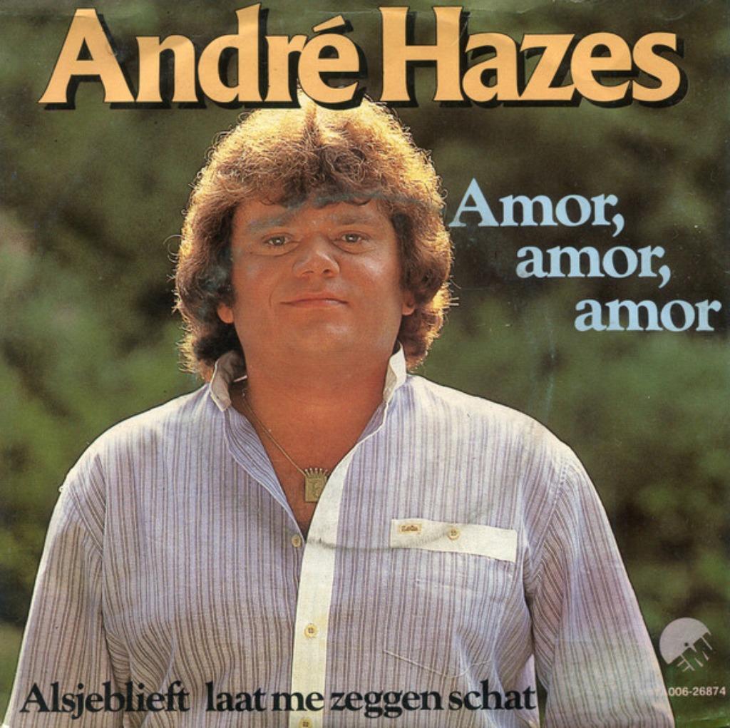 André Hazes - Amor, Amor, Amor, Cd's en Dvd's, Vinyl Singles, Ophalen of Verzenden, Zo goed als nieuw, Pop