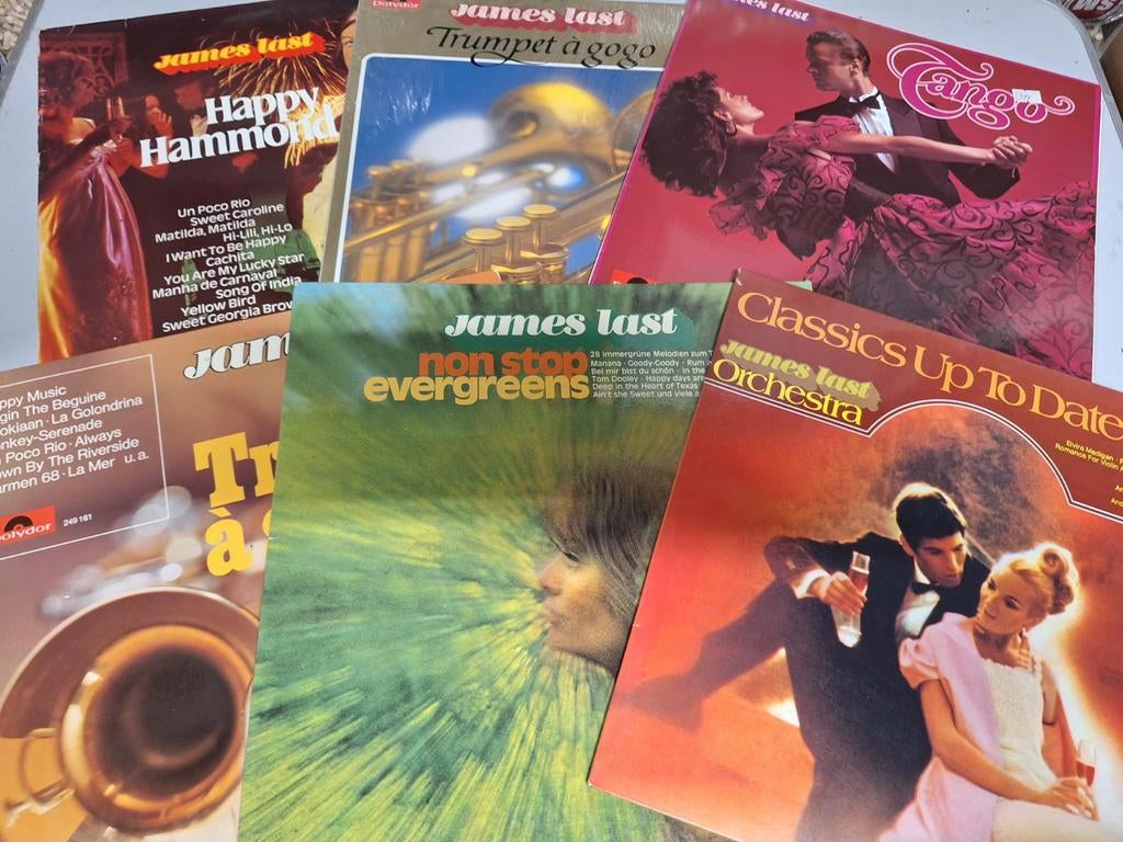 Lot 37 x Lp's Vinyl James Last 33 Rpm, Cd's en Dvd's, Vinyl | Verzamelalbums, Gebruikt, 12 inch, Ophalen of Verzenden
