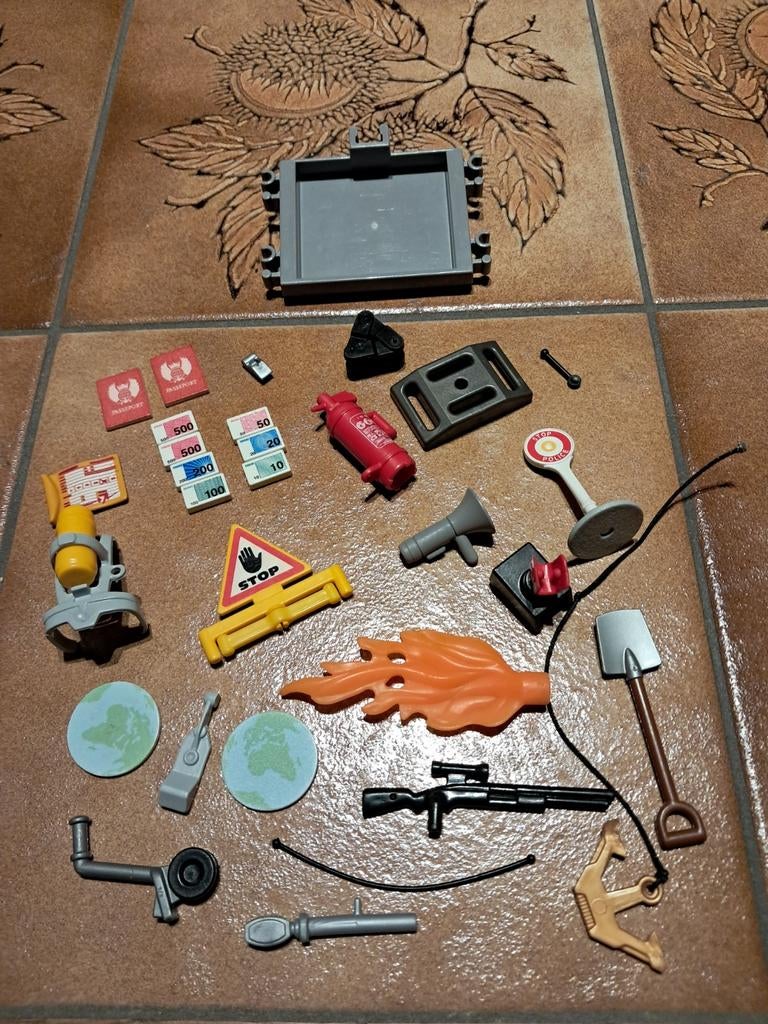Lot Playmobil pompier et police, Enlèvement ou Envoi, Comme neuf, Playmobil en vrac