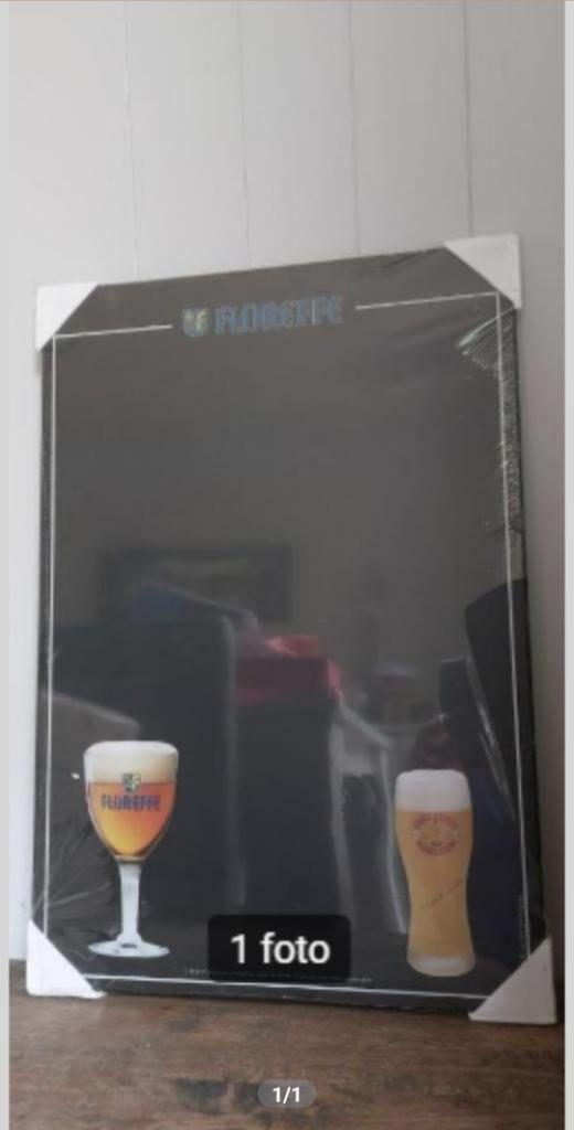 Nieuw krijtbord biermerk Floreffe, Ophalen of Verzenden, Nieuw, Reclamebord, Plaat of Schild, Overige merken