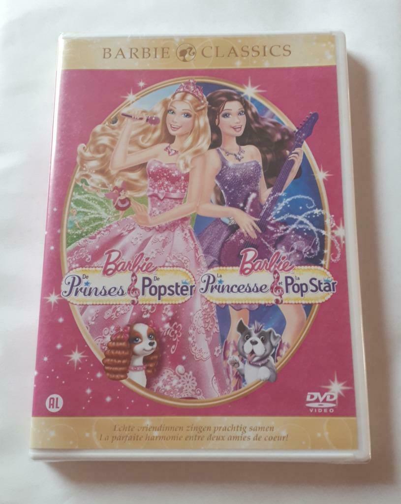Barbie la Princesse et la Popstar neuf sous blister, Alle leeftijden, Ophalen of Verzenden, Nieuw in verpakking, Tekenfilm