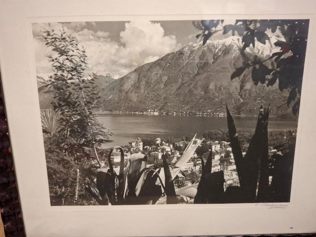 kader met zwart wit foto Lozano, Ophalen, Gebruikt