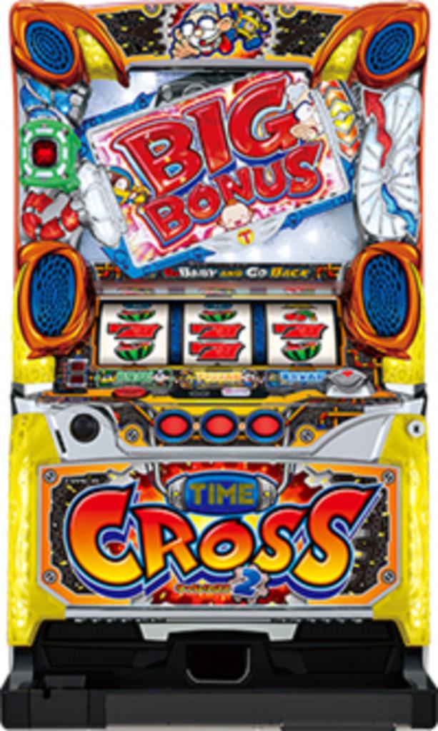 Pachislo - TIME CROSS, Verzamelen, Automaten | Gokkasten en Fruitautomaten, Overige munten, Ophalen, Zo goed als nieuw, Met sleutels