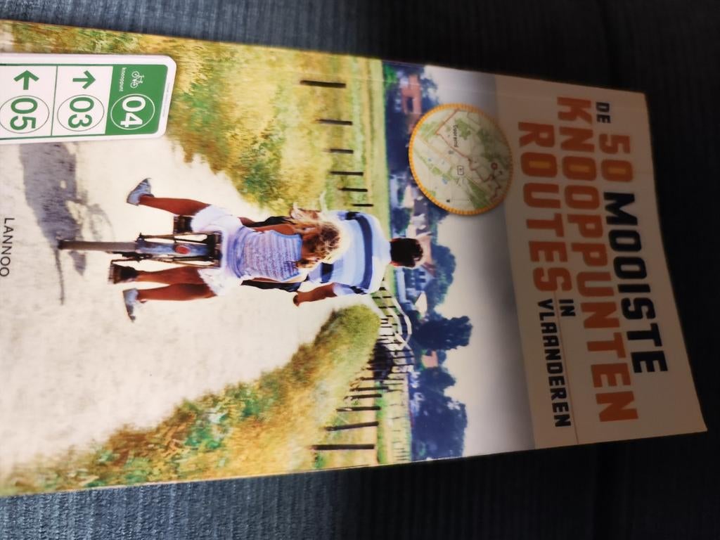 De 50 mooiste knooppunten routes in Vlaanderen, Boeken, Atlassen en Landkaarten, Ophalen of Verzenden