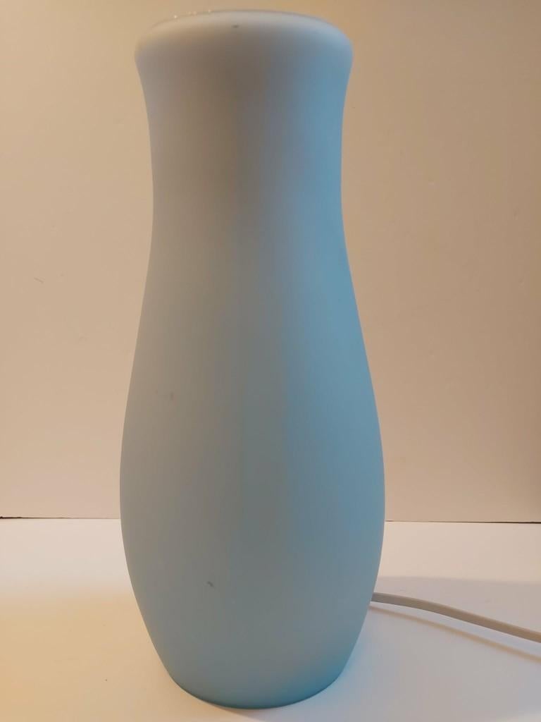 Vintage blauwe Ikea Mylonit lamp, 1990s, Huis en Inrichting, Ophalen of Verzenden, Gebruikt, Glas, Modern