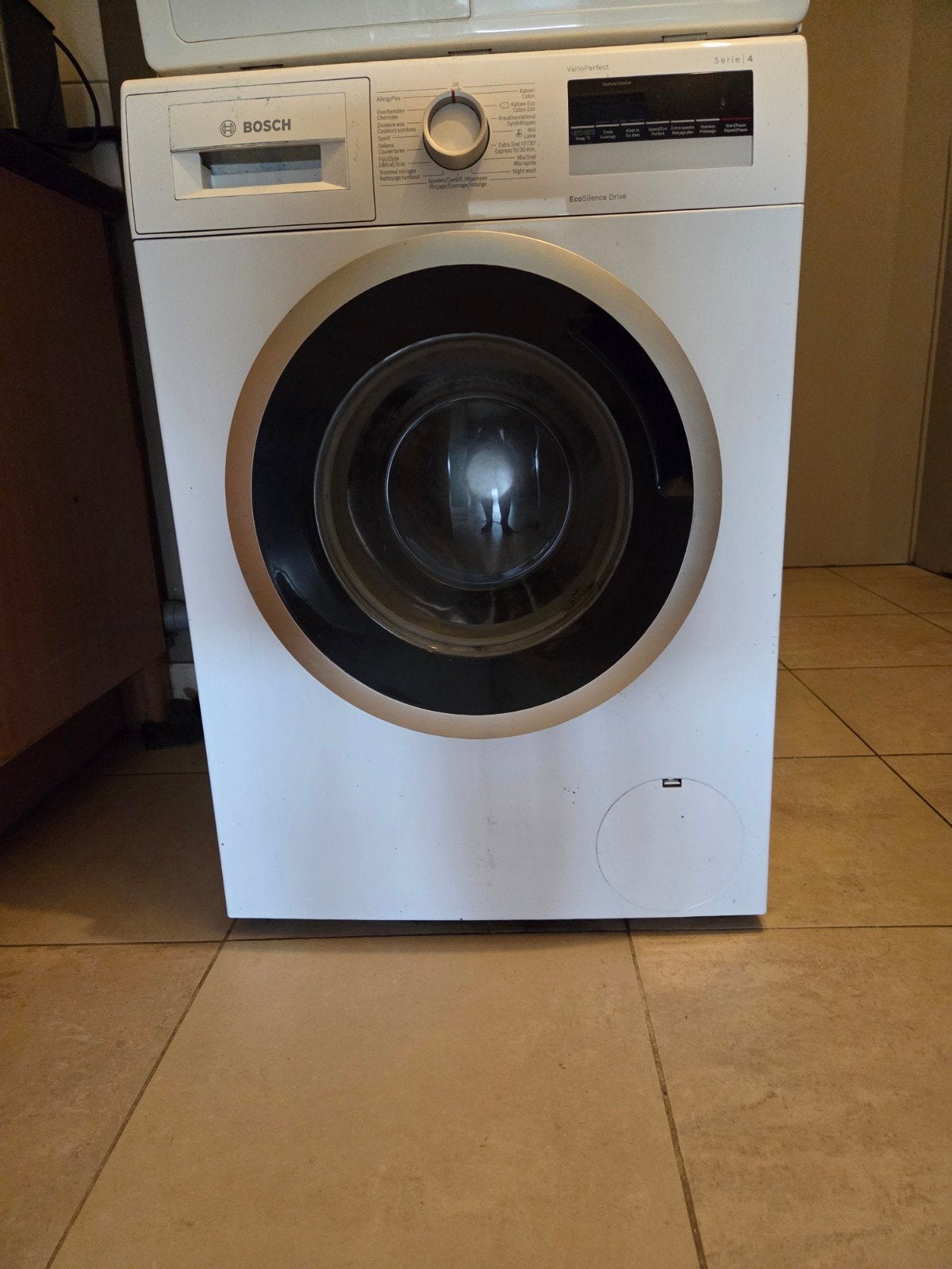 gratis wasmachine (trommel zit vast), Ophalen