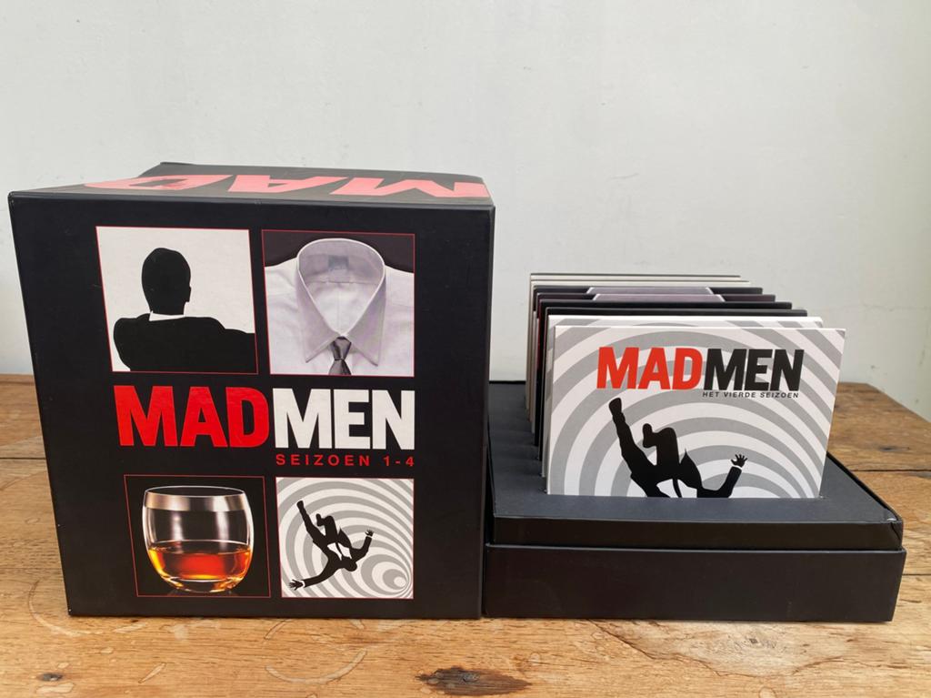 Mad Men Seizoen 1-4 DVD box, Ophalen, Zo goed als nieuw