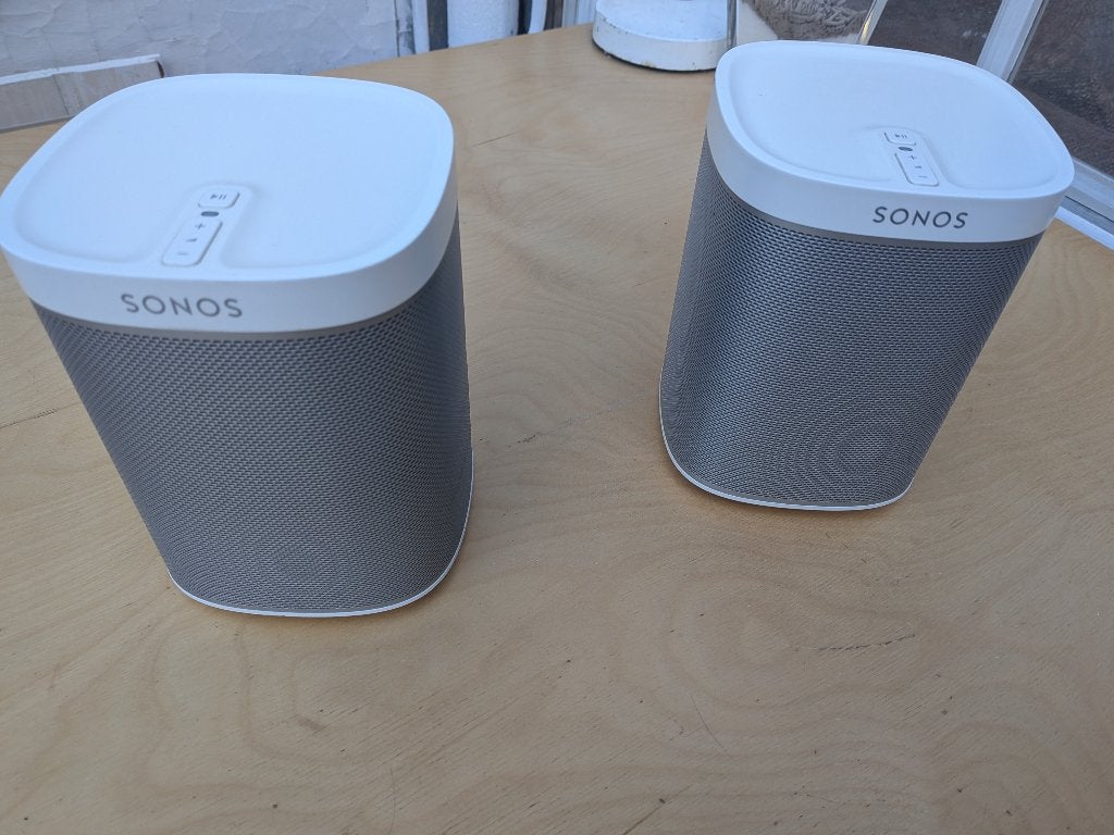 Sonos play 1/2 stuks, Audio, Tv en Foto, Gebruikt, Sonos, Boekenplank luidspreker, Ophalen
