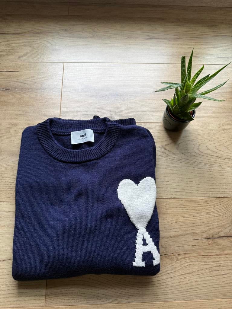 AMI Paris trui – nieuw & ongedragen, Kleding | Heren, Truien en Vesten, Ophalen, Maat 52/54 (L), Ami Paris, Paars