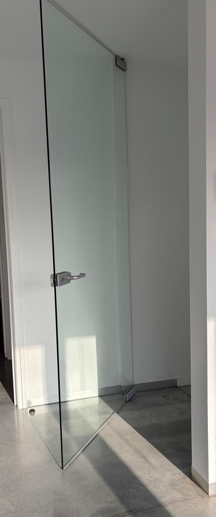 Glazen deur 110 x 244, Enlèvement, Comme neuf