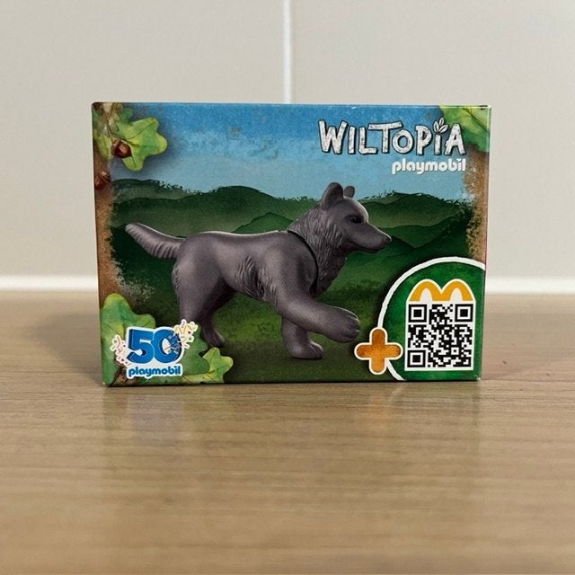 Wiltopia playmobil Wolf Mc Donalds, Kinderen en Baby's, Ophalen of Verzenden, Nieuw