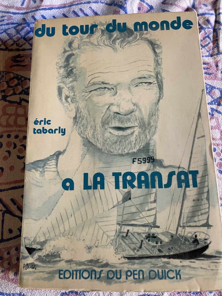 Eric Tabarly Tour du monde a la transat getekend, Ophalen, Gelezen
