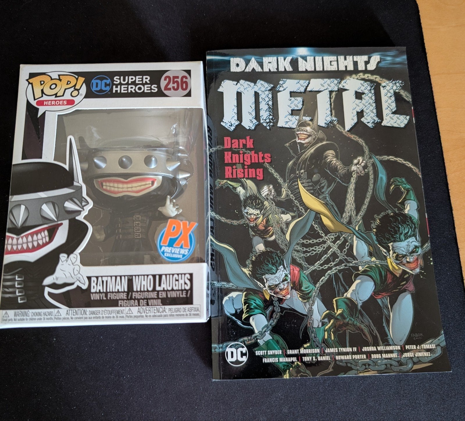 Funko Pop! Batman Who Laughs + Dark Knights Metal, Enlèvement, Comme neuf