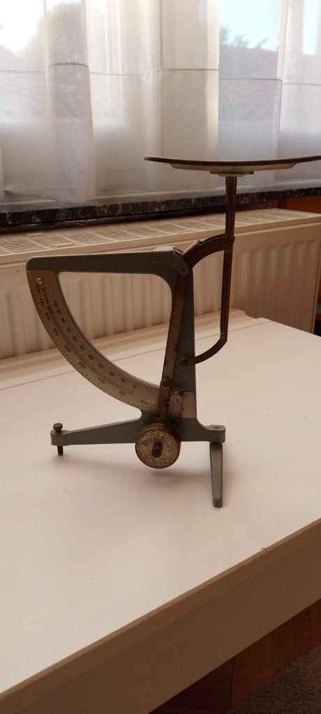 Vintage pendulaire letterweegschaal - HEMA, RDA - 20e eeuw, Ophalen of Verzenden