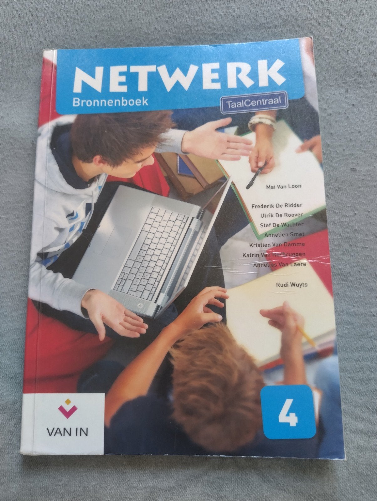 Netwerk Taalcentrale sourcebook 4, Enlèvement ou Envoi, Néerlandais, Comme neuf, Van In