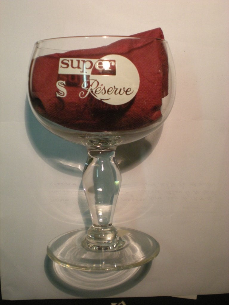 STACEGHEM Super reserve, Ophalen of Verzenden, Zo goed als nieuw, Glas of Glazen