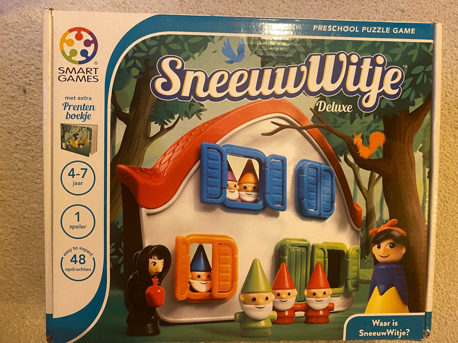 Smart game Sneeuwwitje Deluxe, Kinderen en Baby's, Ophalen of Verzenden, Zo goed als nieuw
