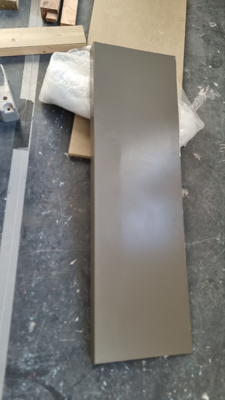 Aluminium raamdorpel kleur ral 7039, Ophalen