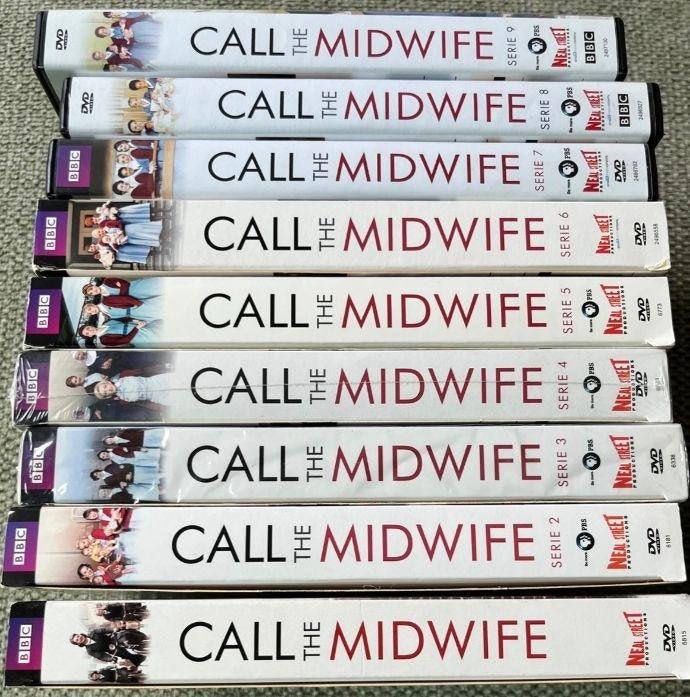 Call the Midwife - Seizoen 1 t/m 9 + Kerst Specials, Cd's en Dvd's, Engels, Nederlands, Drama, Ophalen of Verzenden