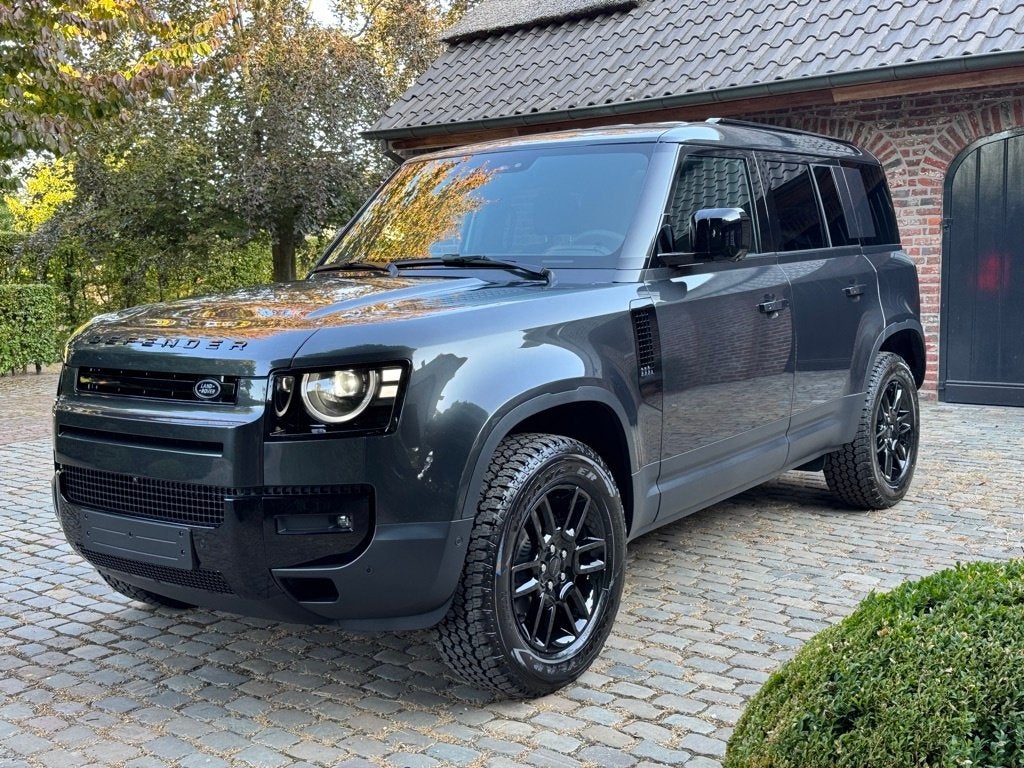 Land Rover Defender 110 LICHTE VRACHT 3 ZITTER  €66000+BTW, Autos, Cuir, Argent ou Gris, Achat, 2997 cm³