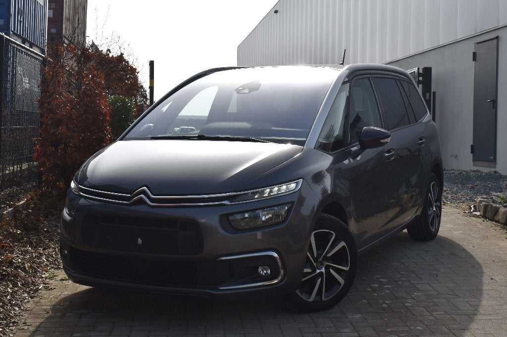 Citroen Grand C4 SpaceTourer Shine EAT8 67Kkm Carnet, Autos, Argent ou Gris, Achat, Euro 6, Entreprise