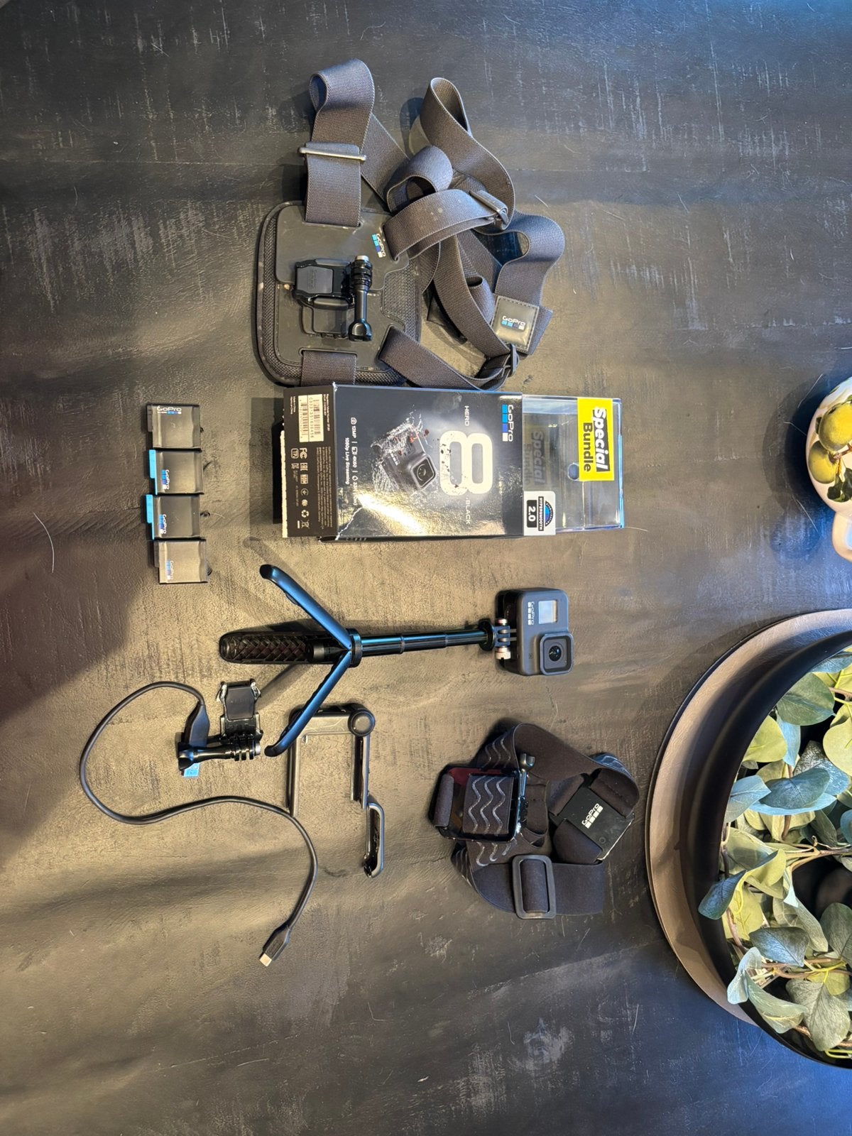 Gopro hero 8 black Media mod, Enlèvement, Comme neuf