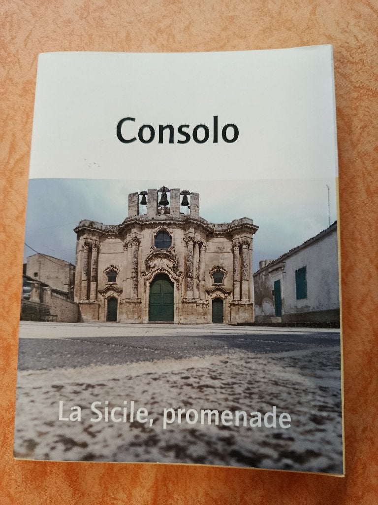 La Sicile, promenade, Vincenzo Consolo, Boeken, Ophalen of Verzenden, Zo goed als nieuw, Vincenzo Consolo