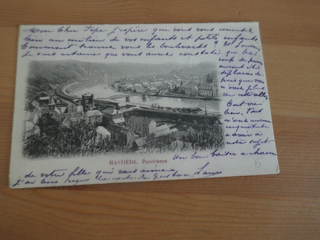 hastière panorama, Verzenden, Gelopen, Namen