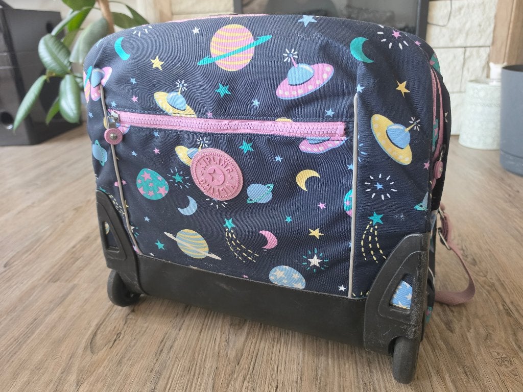 Kipling rugzak met wielen, 40 cm of meer, Kipling, Zo goed als nieuw, Ophalen