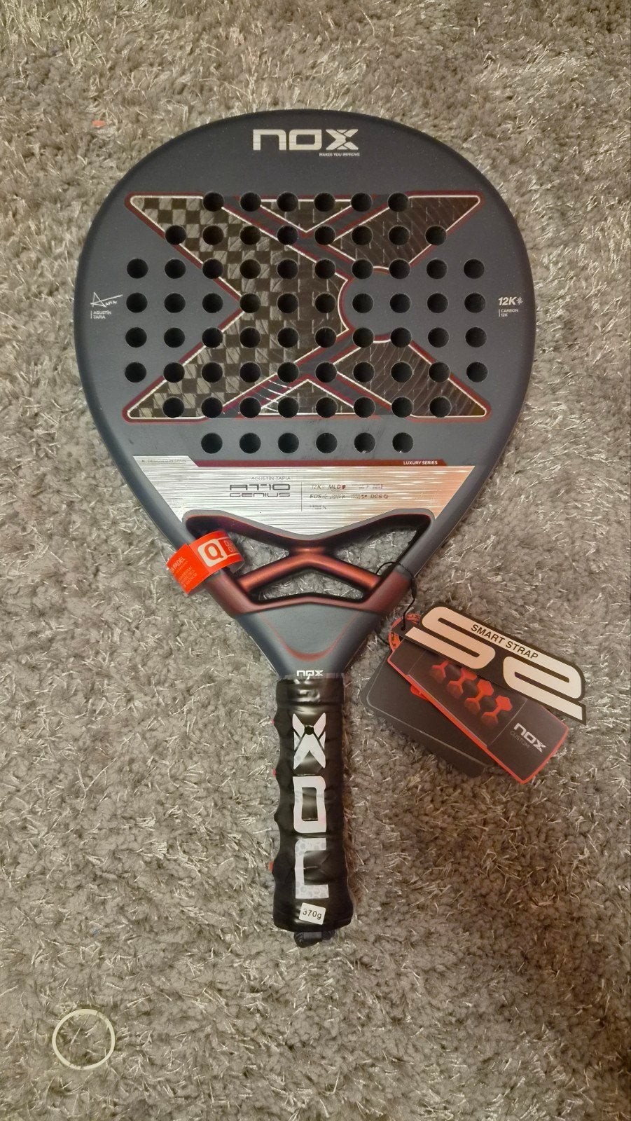 NOX AT10 Genius 12K 2025 - Neuve sous emballage, Enlèvement ou Envoi, Neuf, Raquette de padel