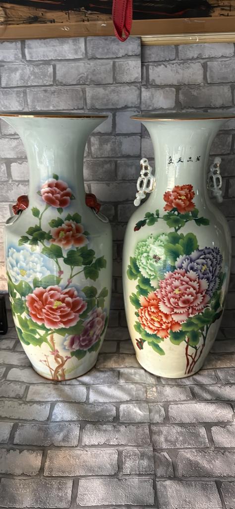 2  grand vases chinois, Enlèvement