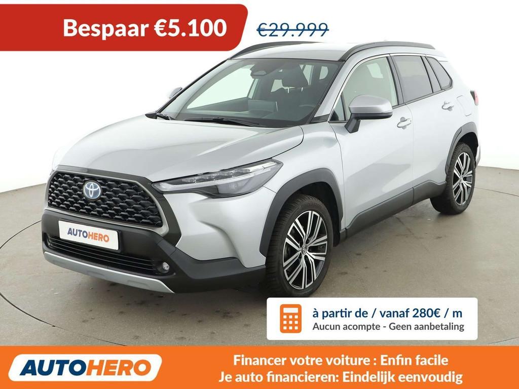 Toyota Corolla Cross 2.0 Hybrid FWD Active Drive, Argent ou Gris, 1440 kg, Euro 6, 5 portes