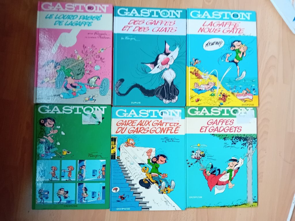 Bande dessinée Gaston Lagaffe collection, Livres, BD, Plusieurs BD, Enlèvement ou Envoi, Comme neuf