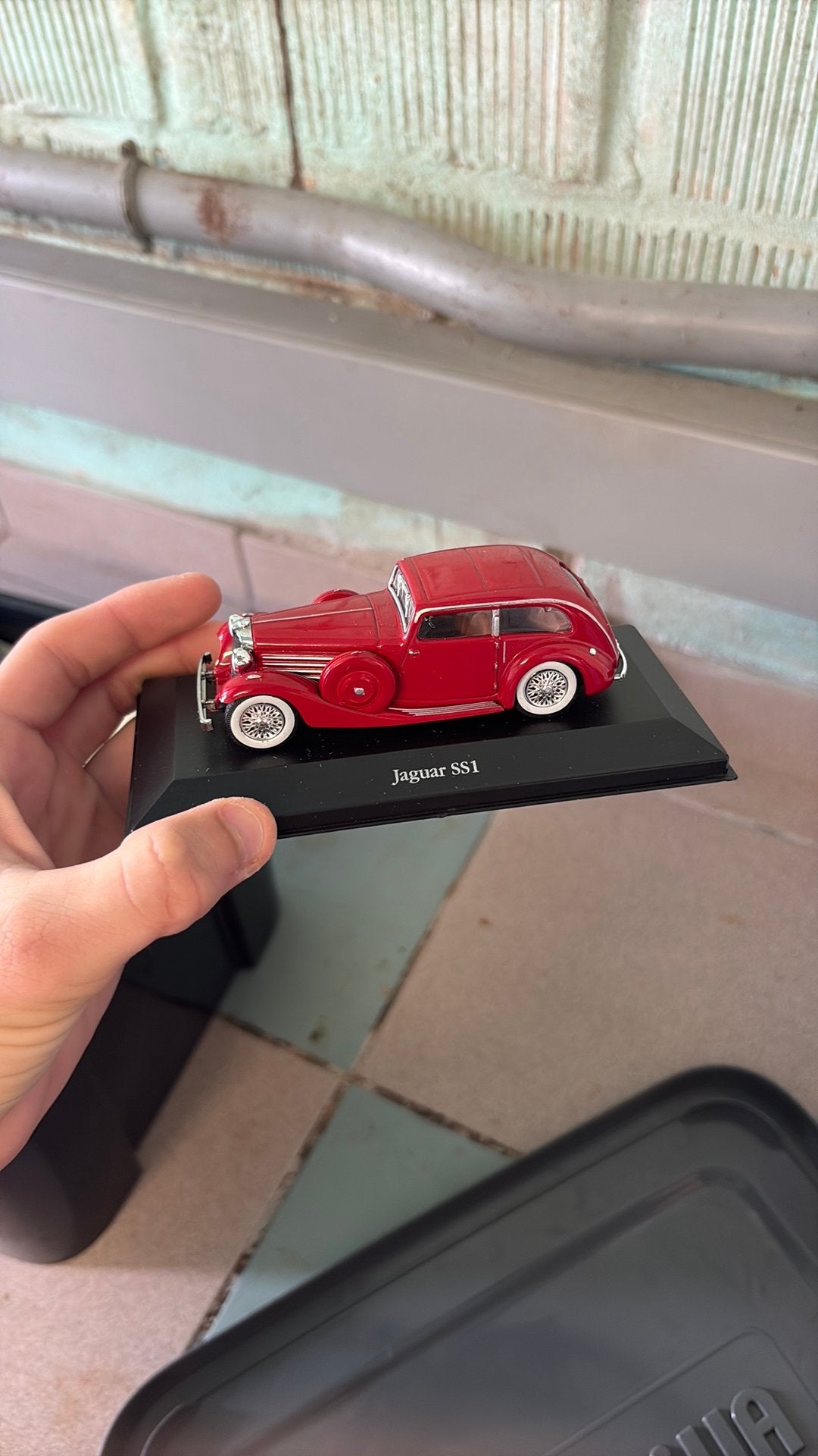 Jaguar s1 schaalmodel, Ophalen, Zo goed als nieuw
