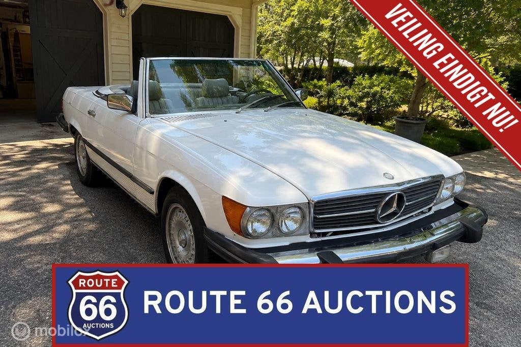 Mercedes-Benz 560 SL | 1987 | Route 66 Auctions, Achat, Entreprise, Boîte manuelle, Autre carrosserie