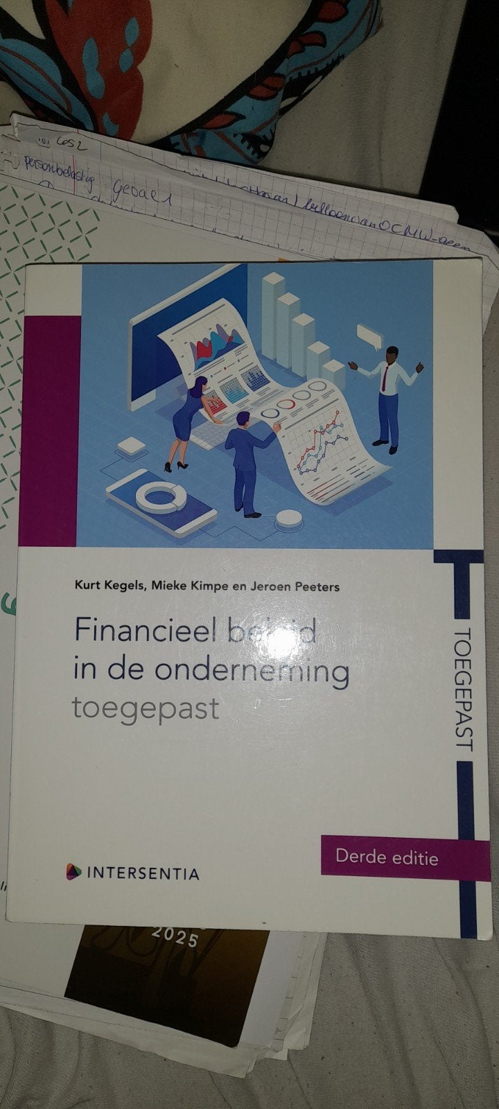 Financieel beleid in de onderneming toegepast (derde editie), Livres, Science, Enlèvement, Kurt Kegels; Mieke Kimpe