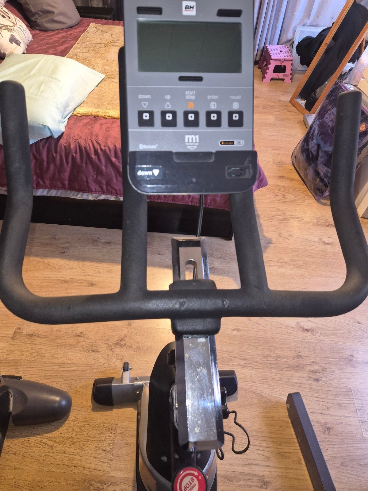 spinningfiets, Sport en Fitness, Ophalen, Gebruikt, Benen, Spinningfiets