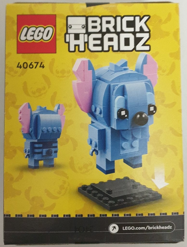 LEGO 40674 Stitch - NEUF ET SCELLÉ, Neuf, Enlèvement ou Envoi, BrickHeadz, Lego